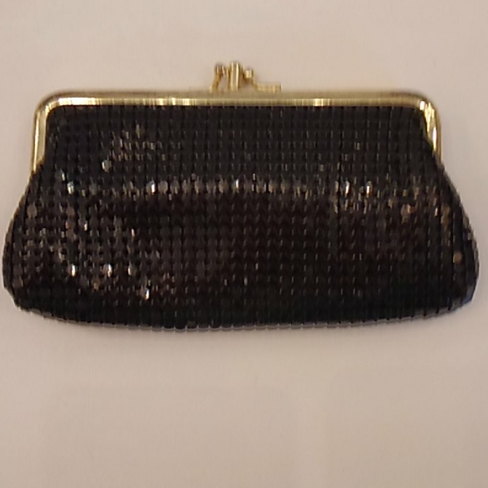 Black Mesh Evening Bag